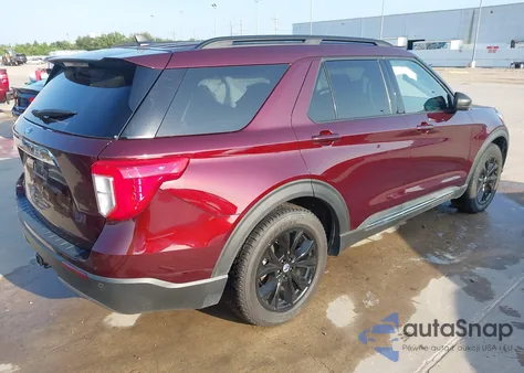 2022 Ford Explorer Xlt z USA, uszkodzony, nr VIN 1FMSK7DH2NGA79595